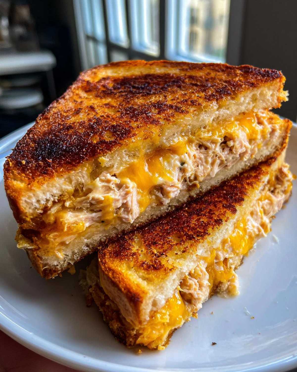 Classic Diner-Style Tuna Melt on Sourdough - detail 1