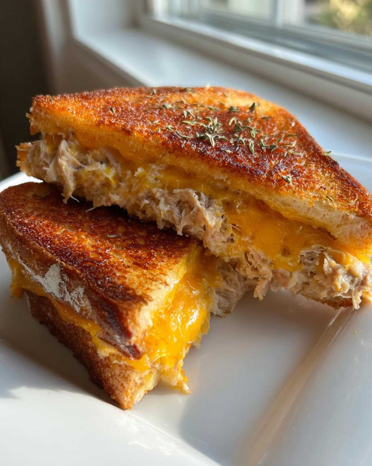 Classic Diner-Style Tuna Melt on Sourdough - detail 3
