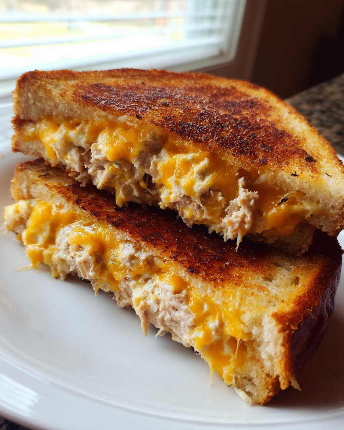 Classic Diner-Style Tuna Melt on Sourdough - detail 4