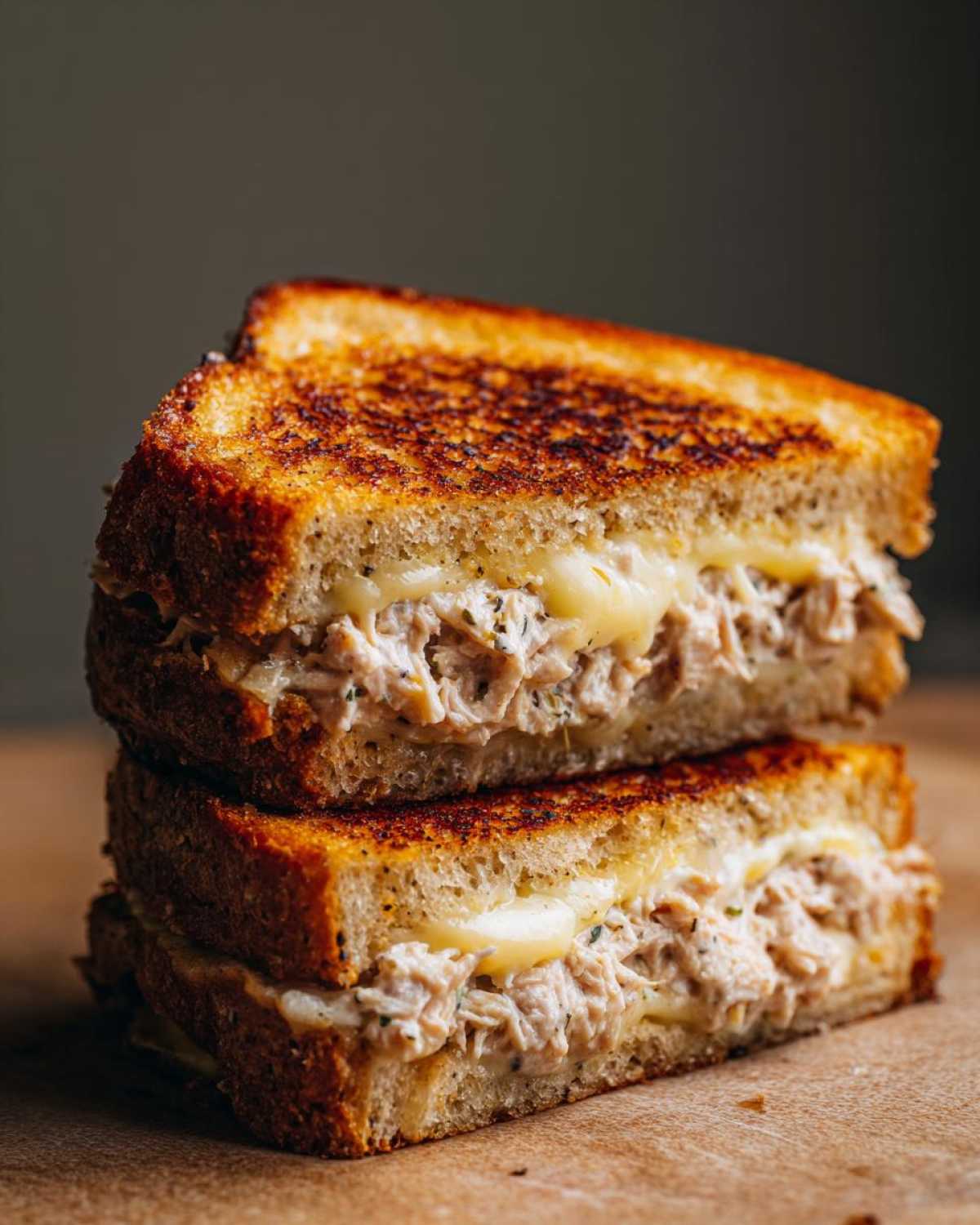 Classic tuna melt - detail 1