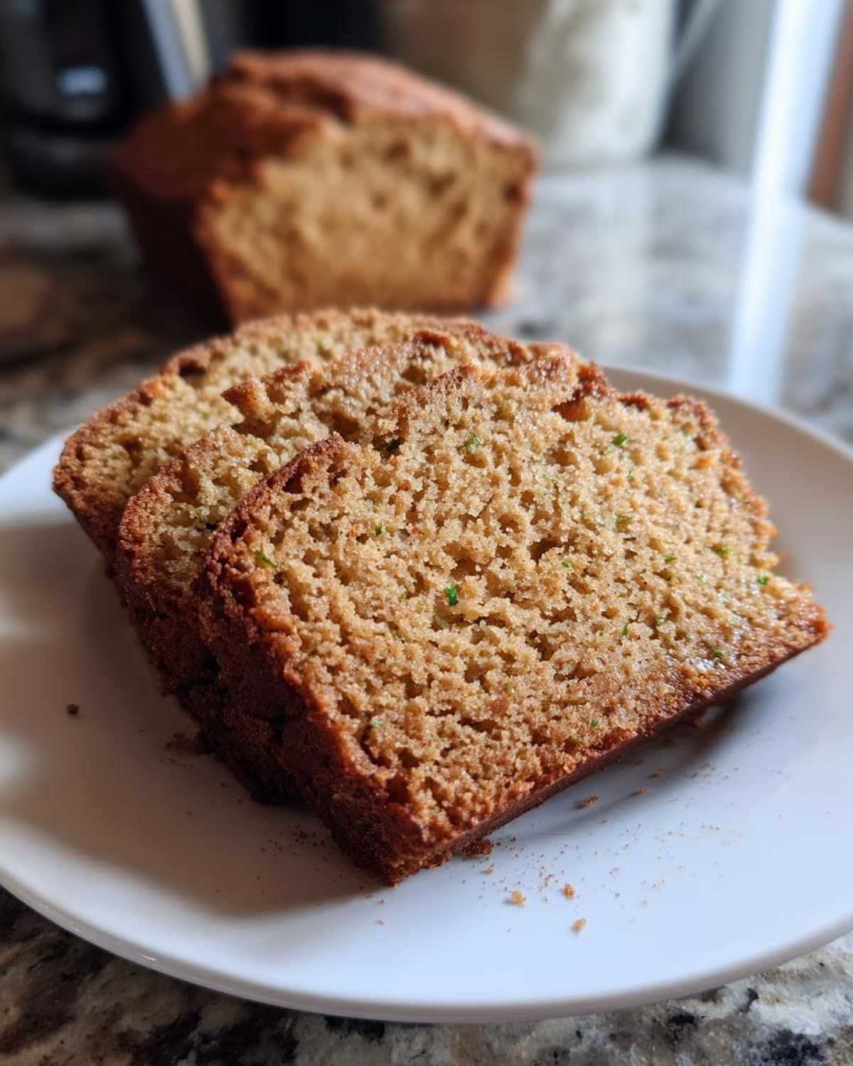 Cozy Fall Crockpot Zucchini Bread with Cinnamon & Spice - detail 3