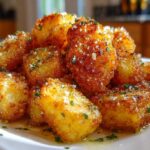 Crispy Parmesan Crusted Potatoes