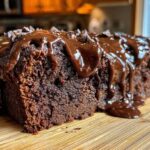 Double Chocolate Hot Fudge Brownie Bread