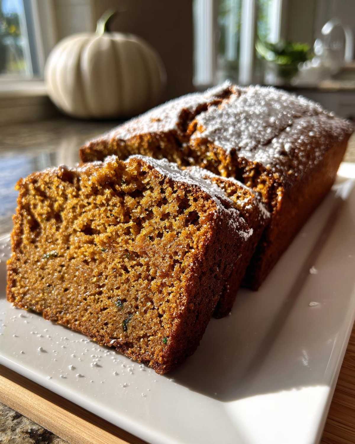 Easy Crockpot Pumpkin Zucchini Bread for Autumn Brunch - detail 4