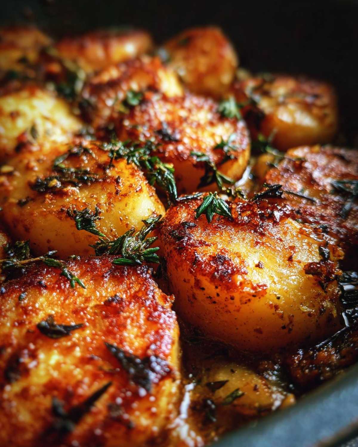 Fondant Potatoes - detail 1