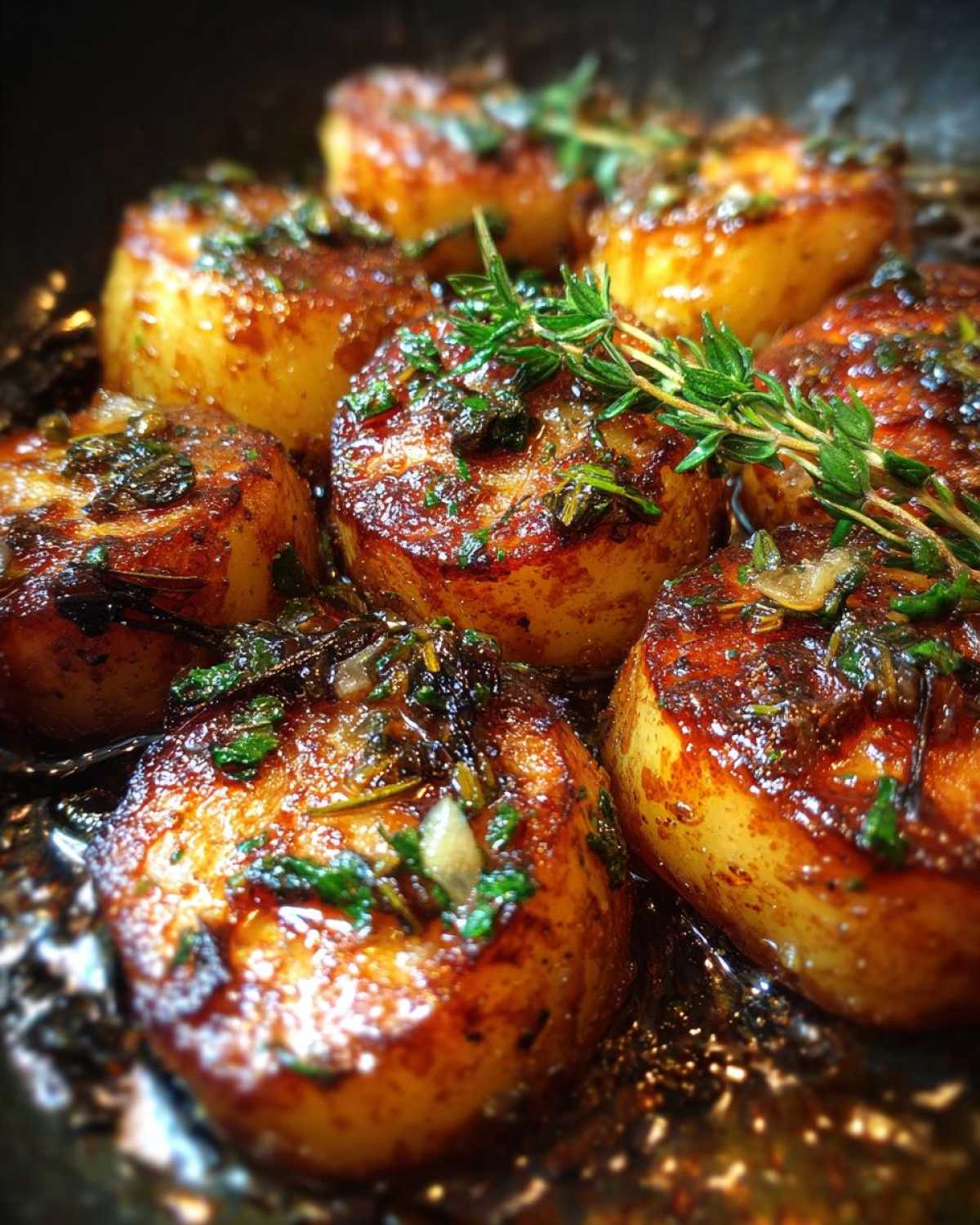 Fondant Potatoes - detail 4