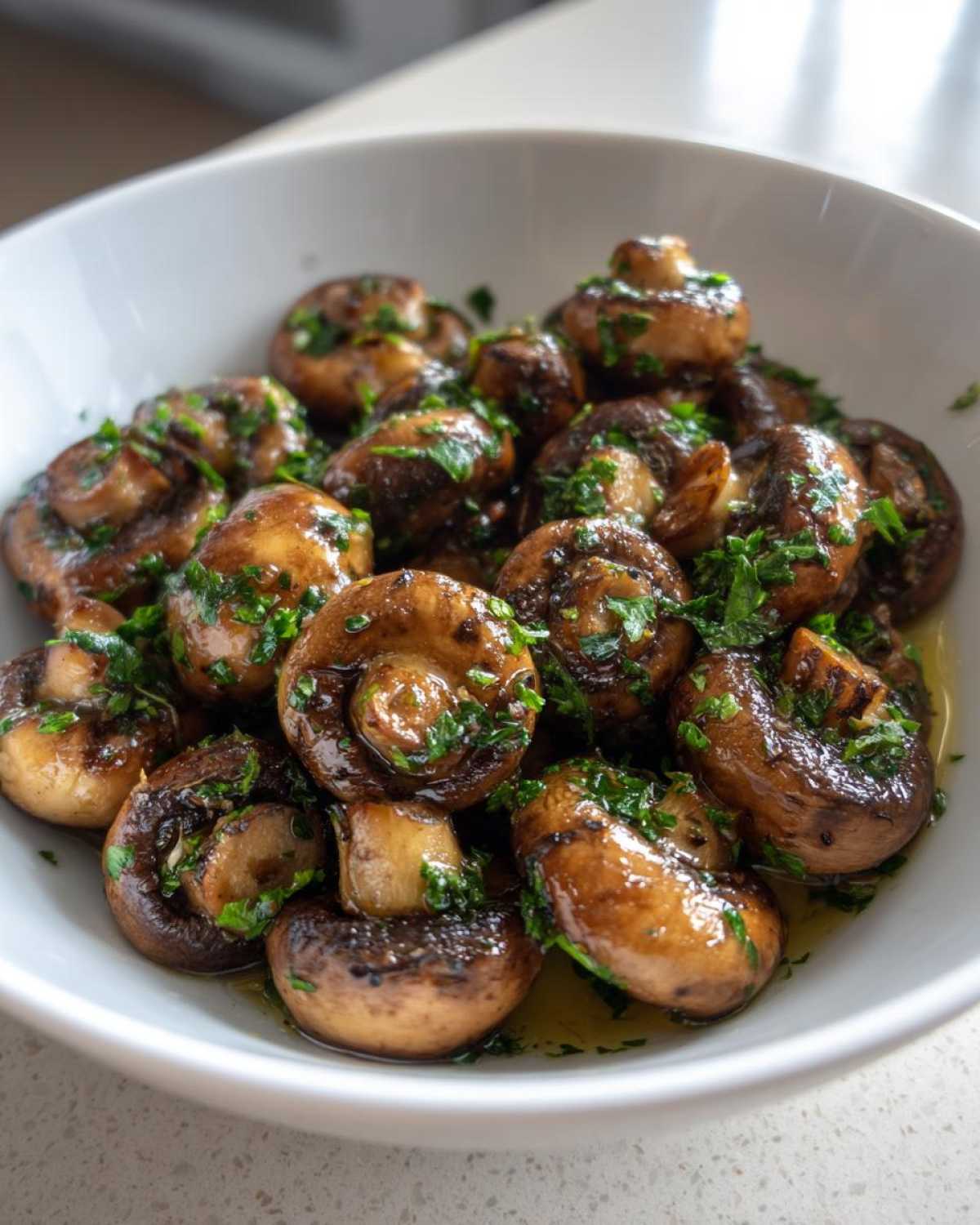 Garlic Butter Mushrooms (Done in 15 Mins) - detail 2
