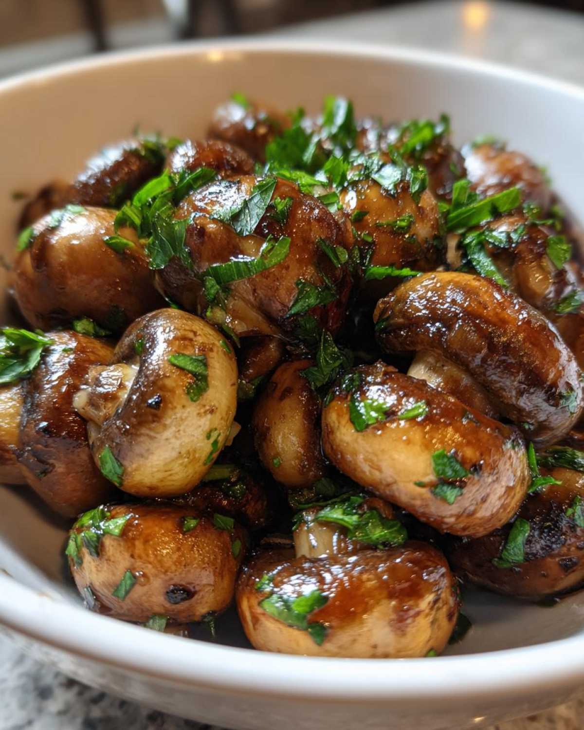 Garlic Butter Mushrooms (Done in 15 Mins) - detail 3