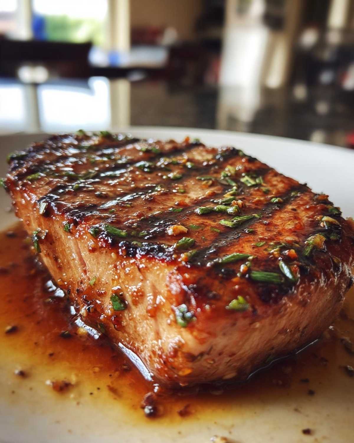 Grilled soy-ginger tuna steak - detail 4