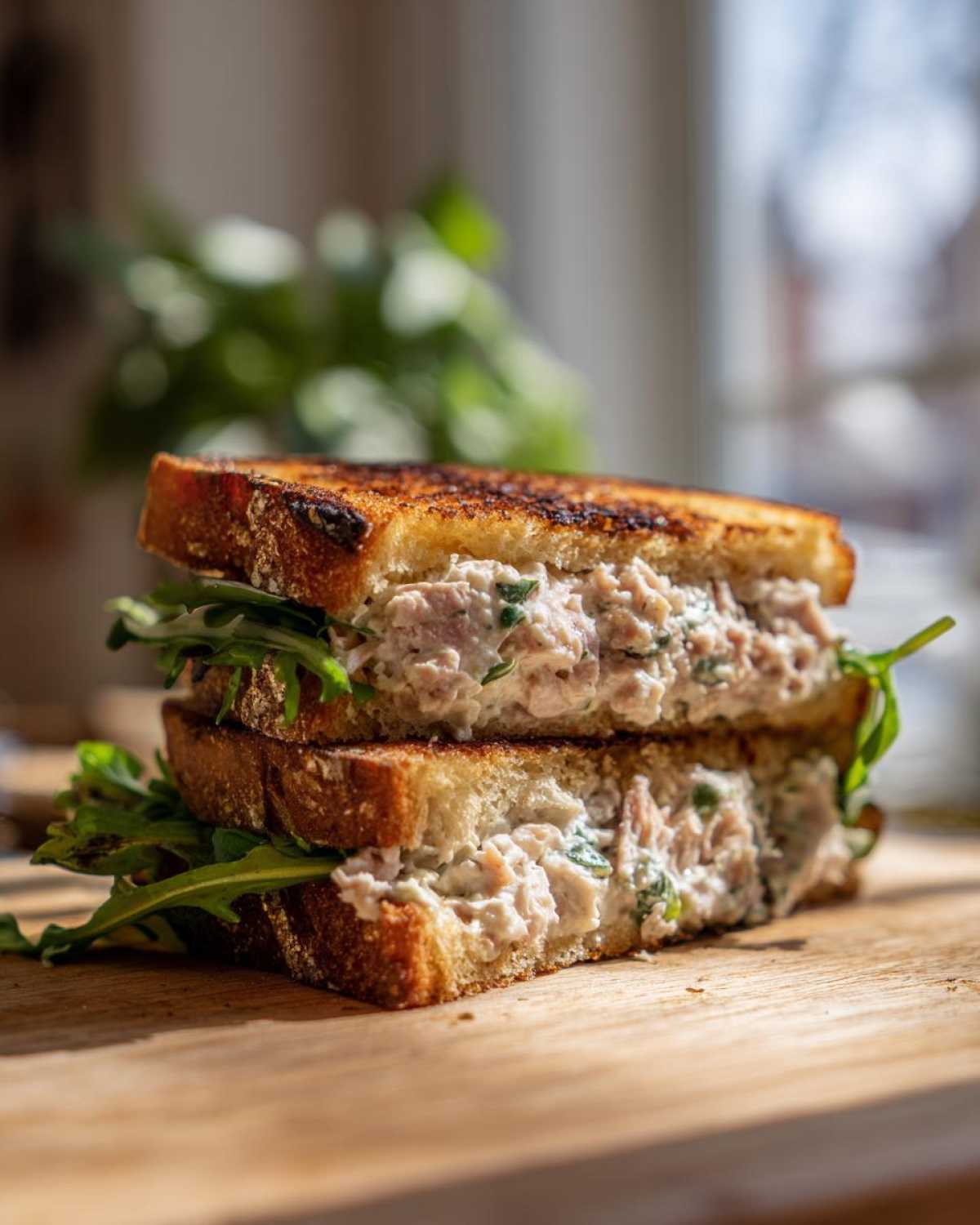 Grilled tuna sandwich - detail 2