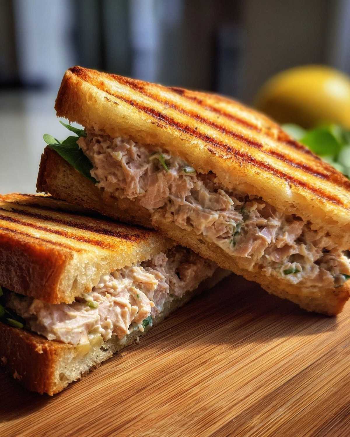 Grilled tuna sandwich - detail 3