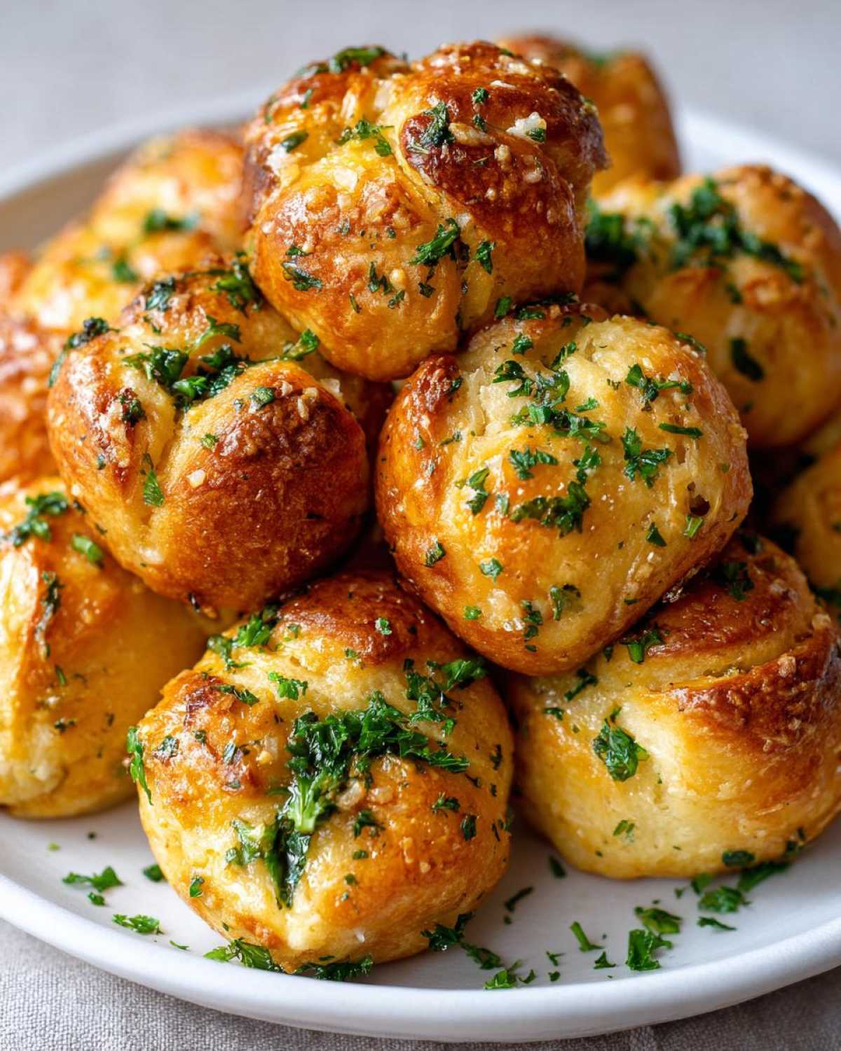 Homemade Garlic Knots - detail 3