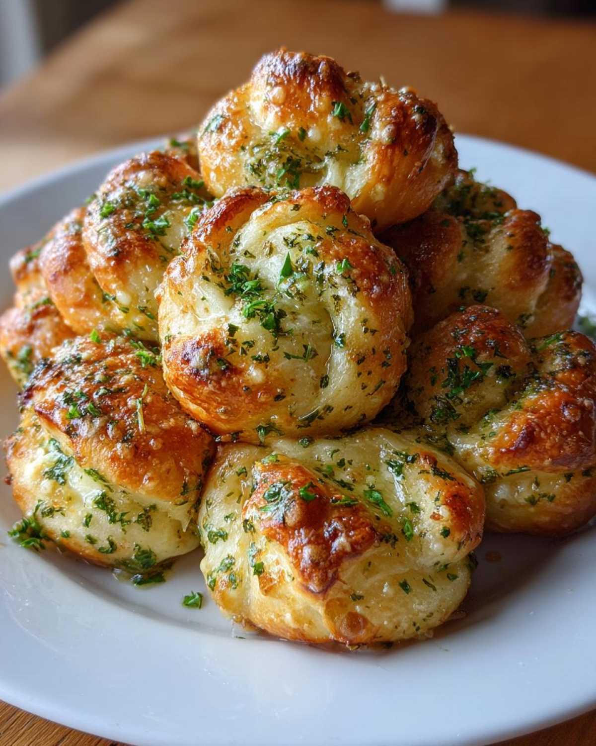 Homemade Garlic Knots - detail 4