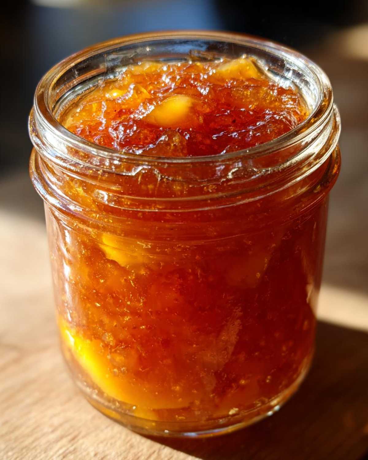 Homemade Peach Jam (Stovetop + Canner) - detail 2