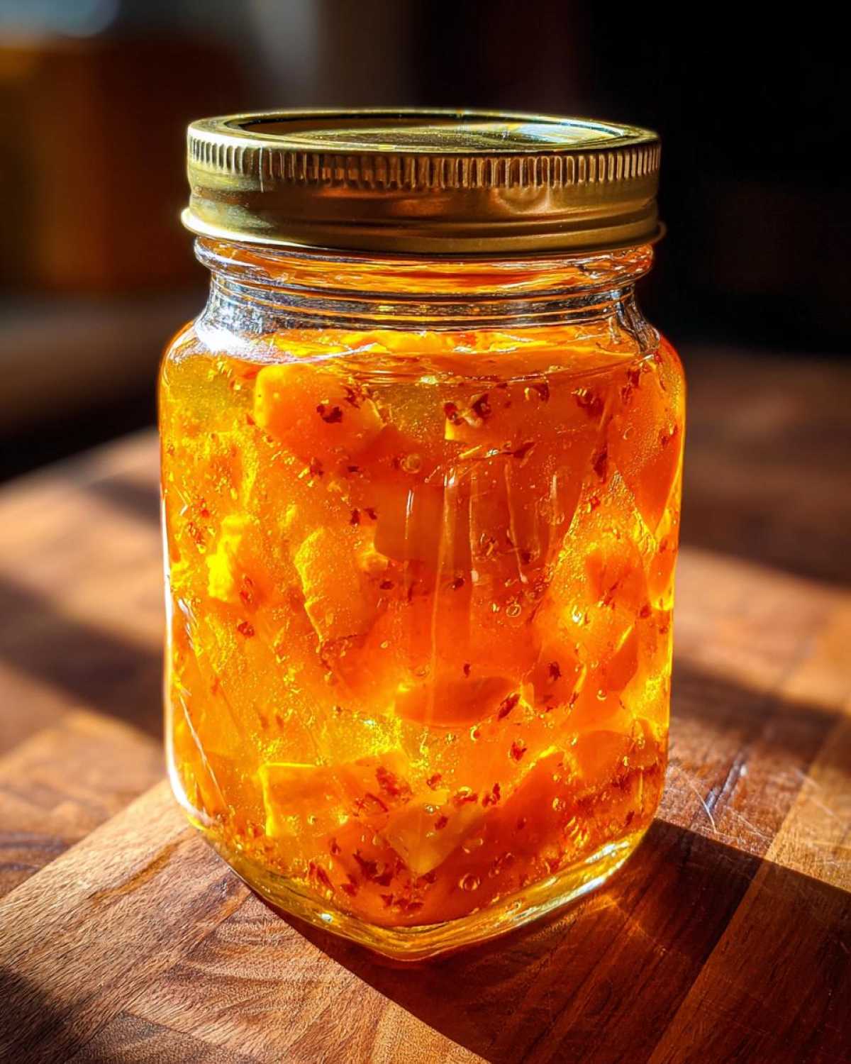 Homemade Peach Jam (Stovetop + Canner) - detail 3