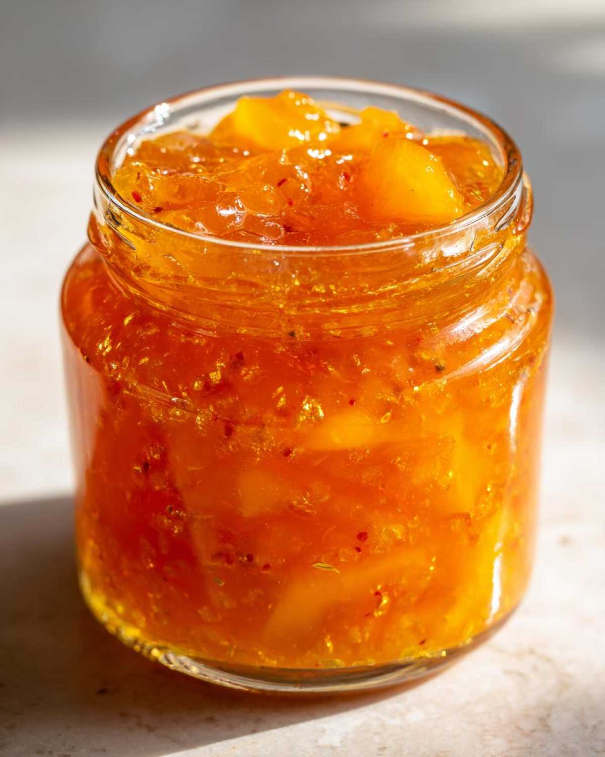 Homemade Peach Jam (Stovetop + Canner) - detail 4