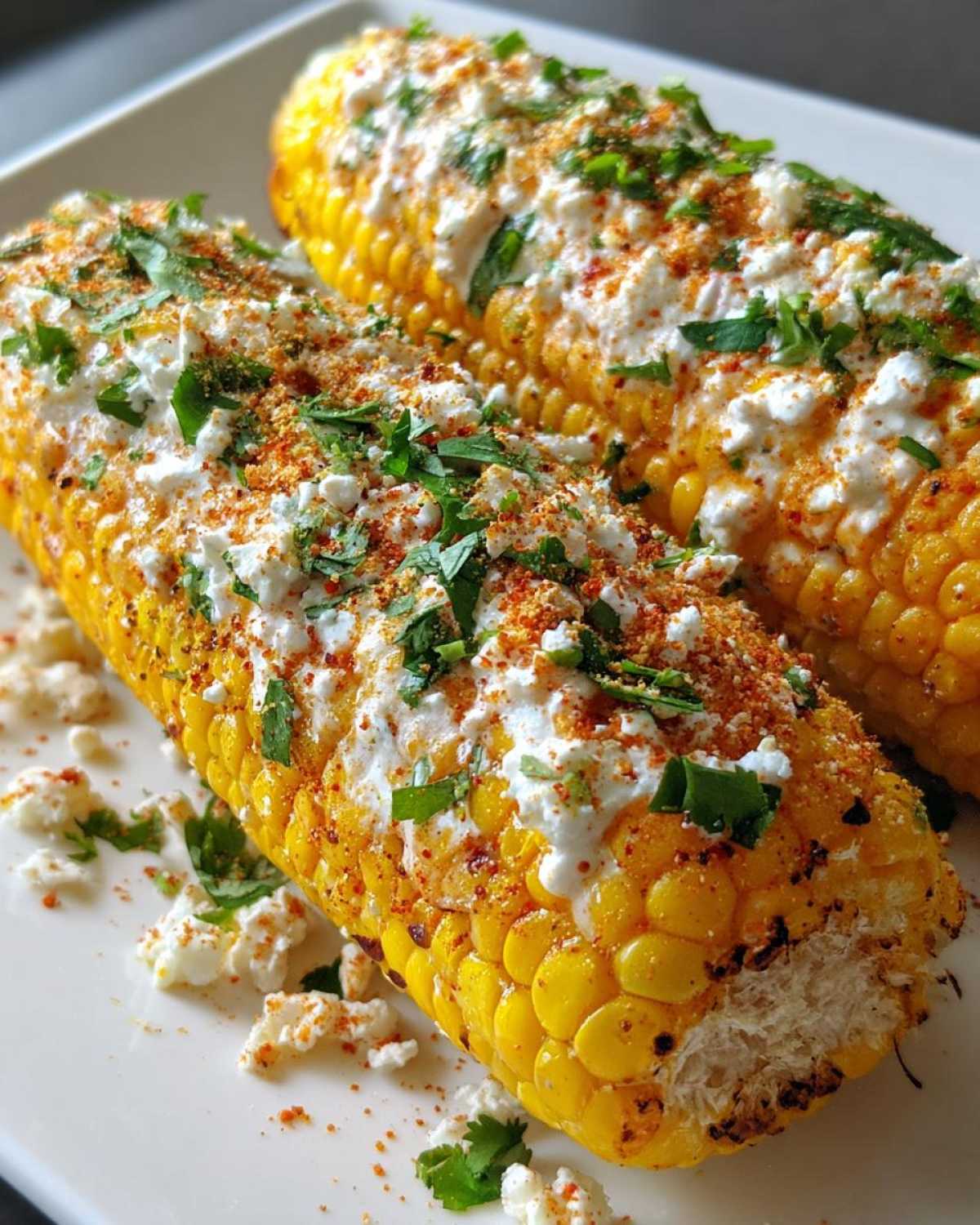 Instant Pot Mexican street corn - detail 1