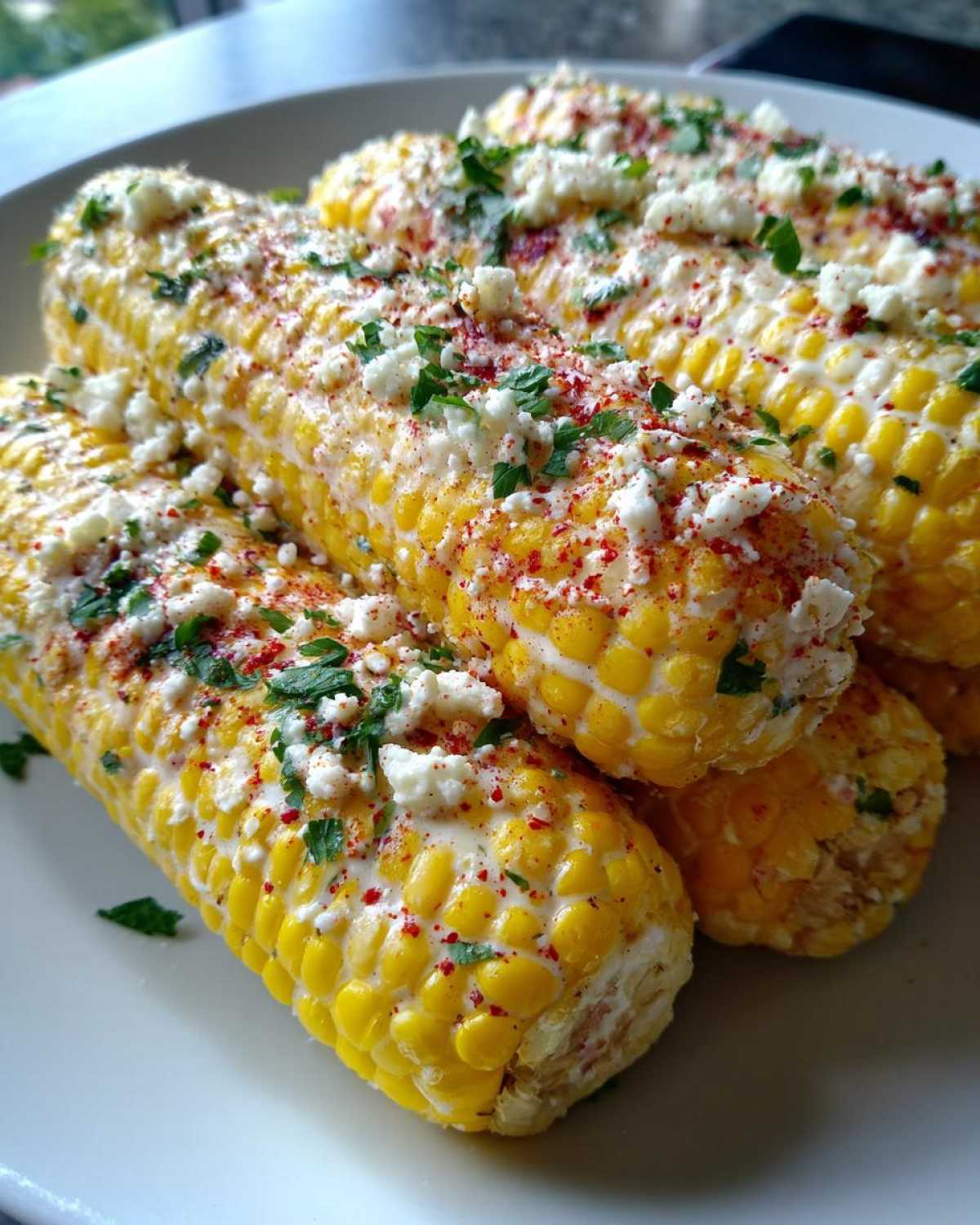 Instant Pot Mexican street corn - detail 3