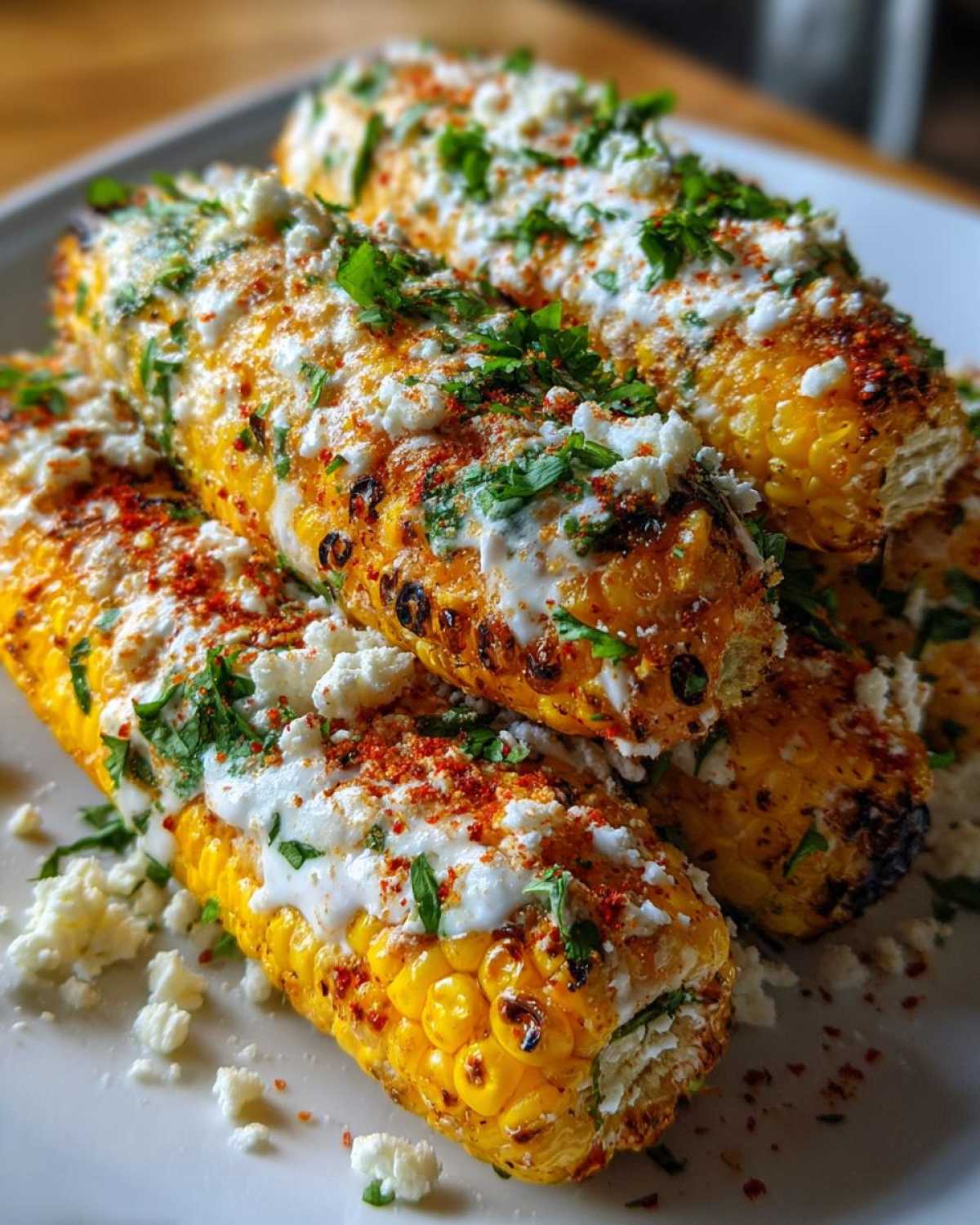Instant Pot Mexican street corn - detail 4