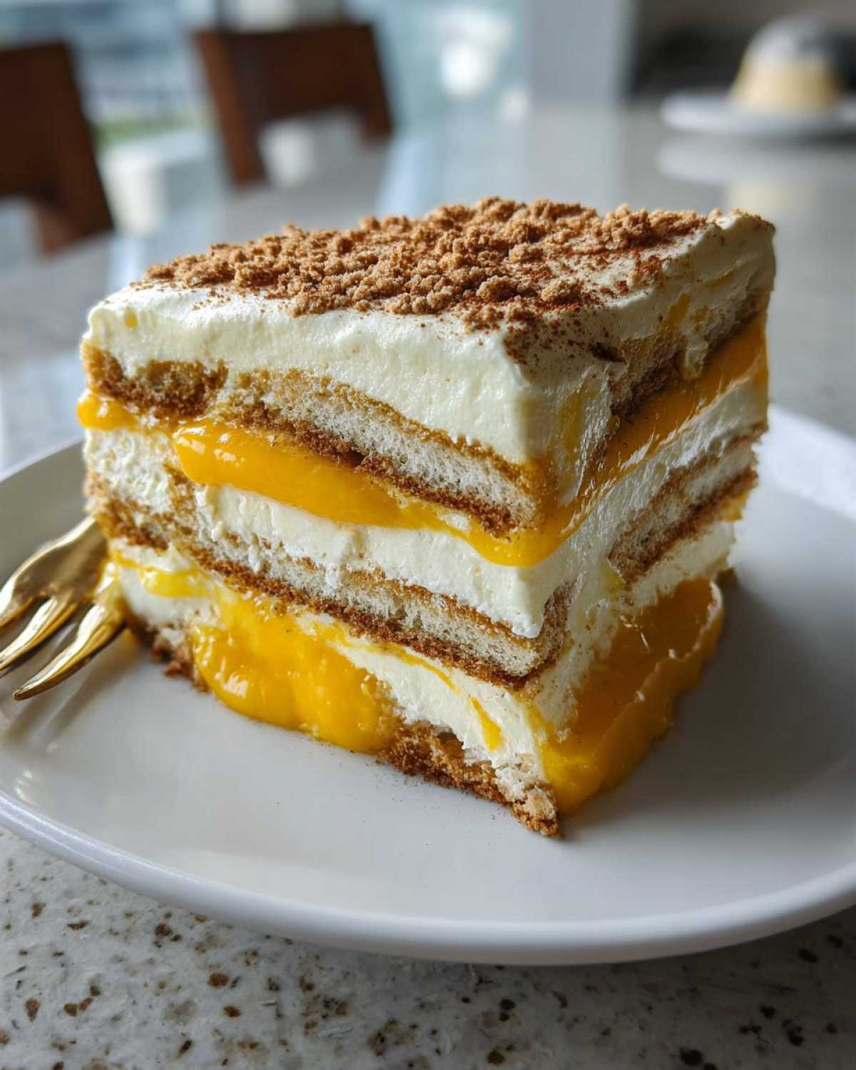Mango Tiramisu - detail 3
