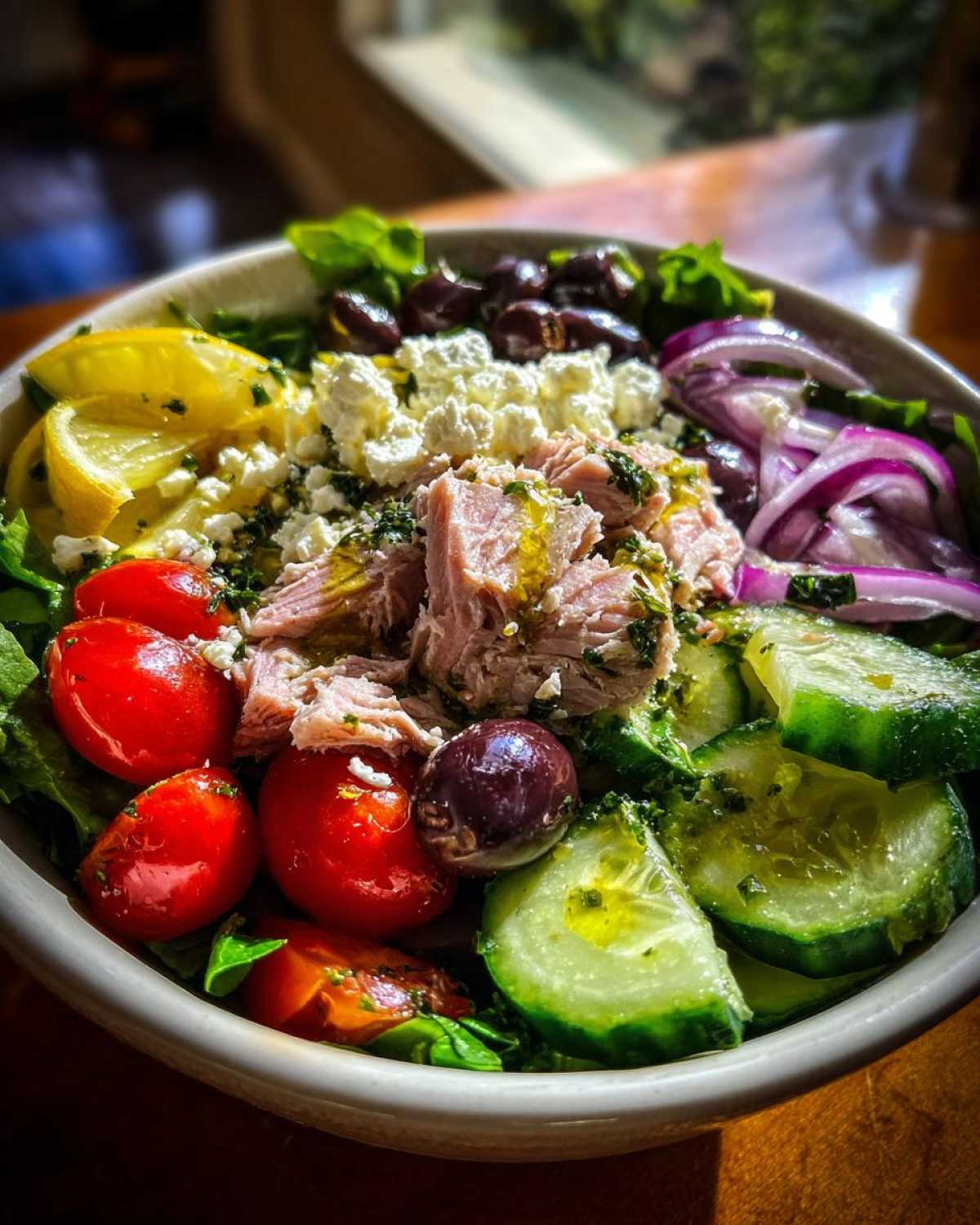 Mediterranean tuna bowl - detail 4