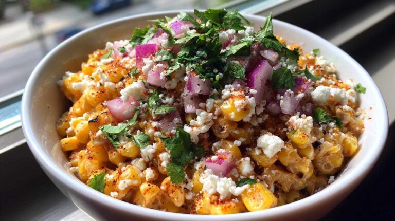 Mexican street corn bowl