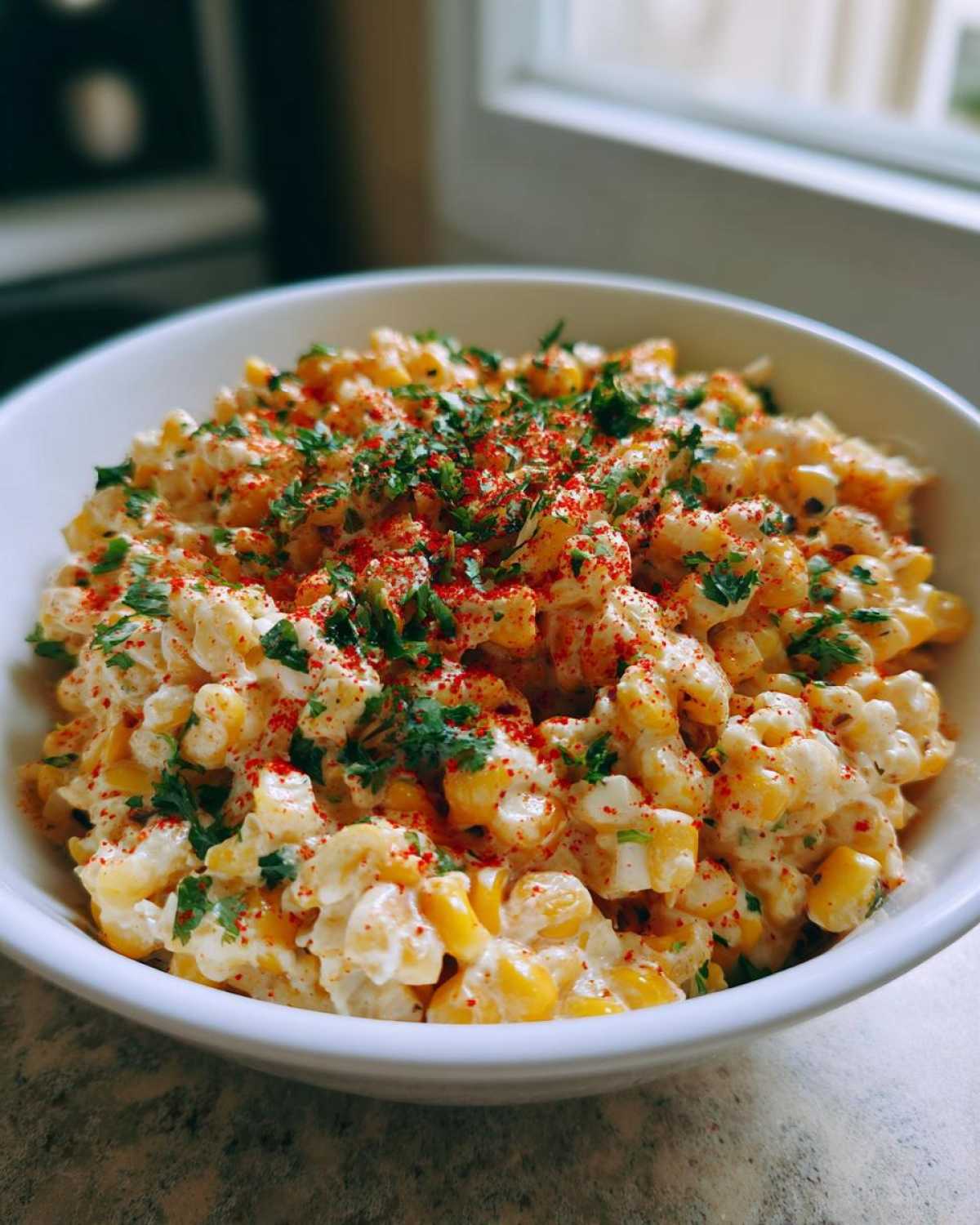 Mexican street corn salad - detail 2