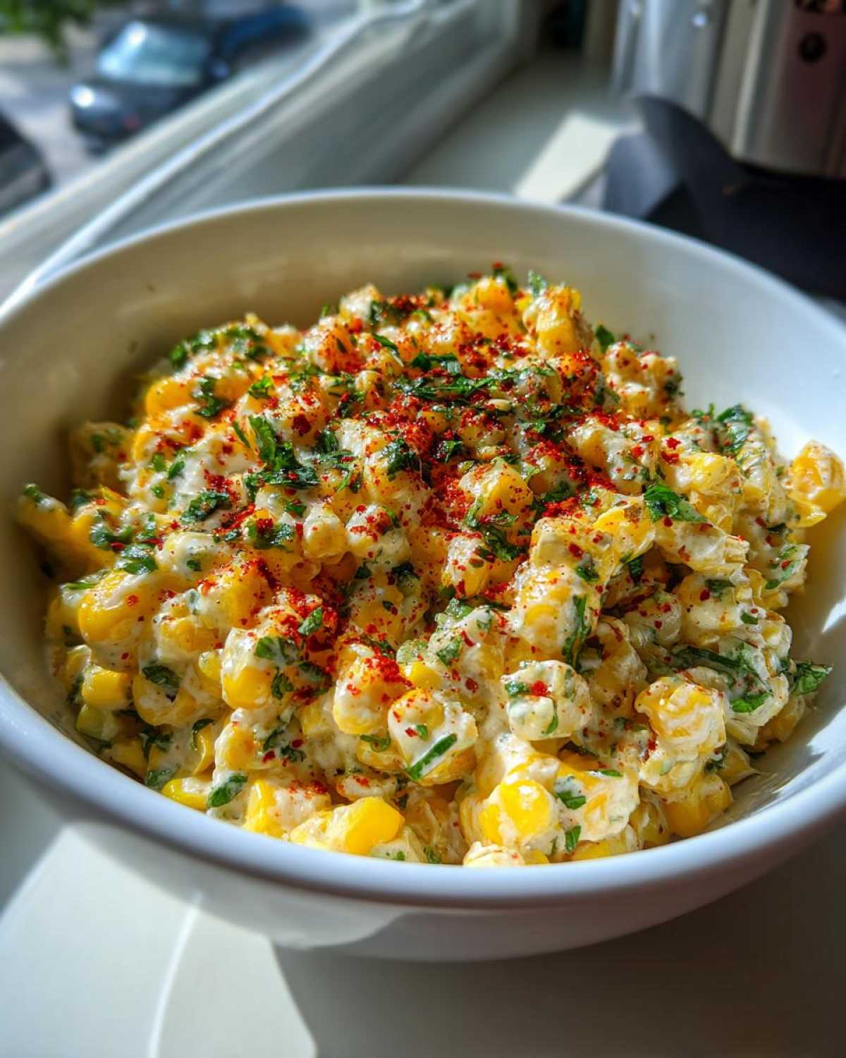 Mexican street corn salad - detail 3