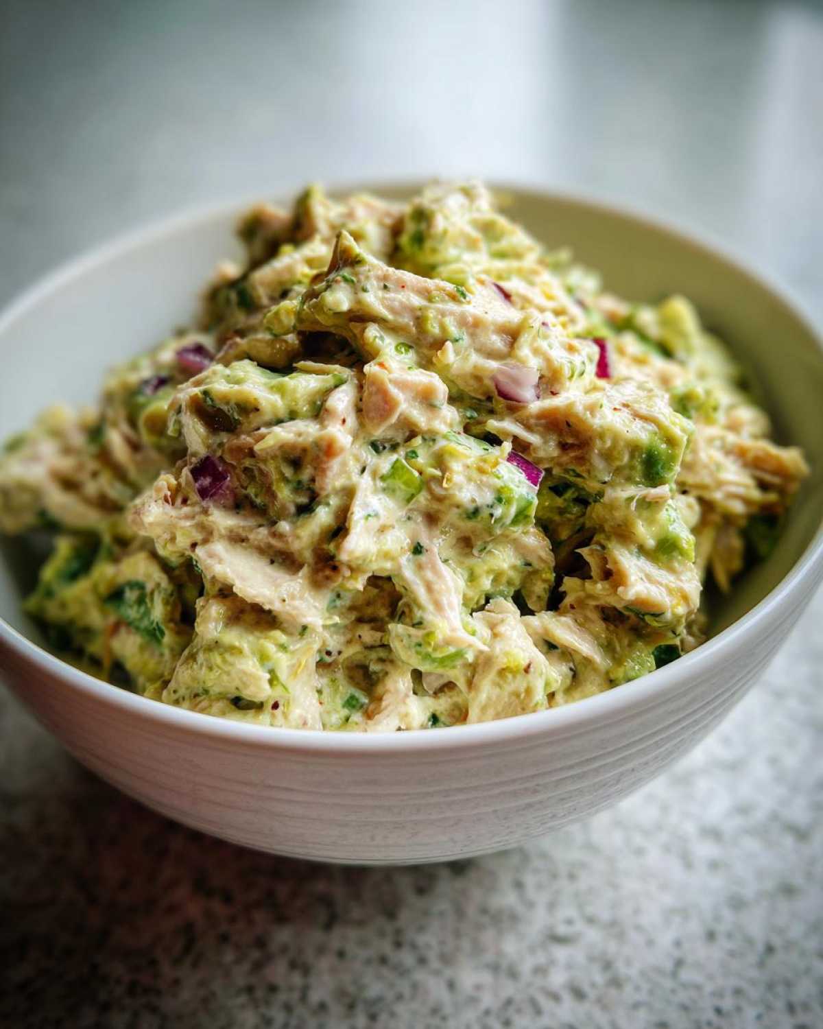 No-Mayo Avocado Tuna Salad with Greek Yogurt - detail 1