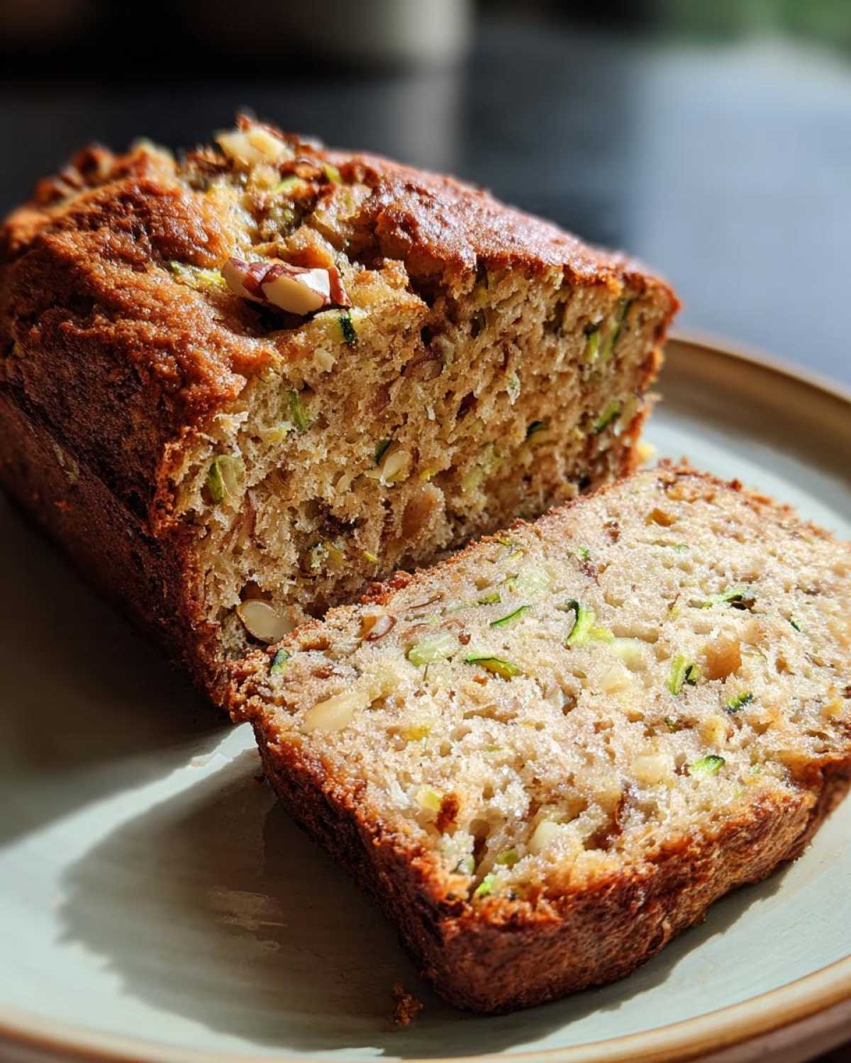 One-Bowl Crockpot Zucchini Bread with a Fall Twist - detail 3