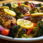 One-Pan Lemon Herb Roasted Chicken and Veggies