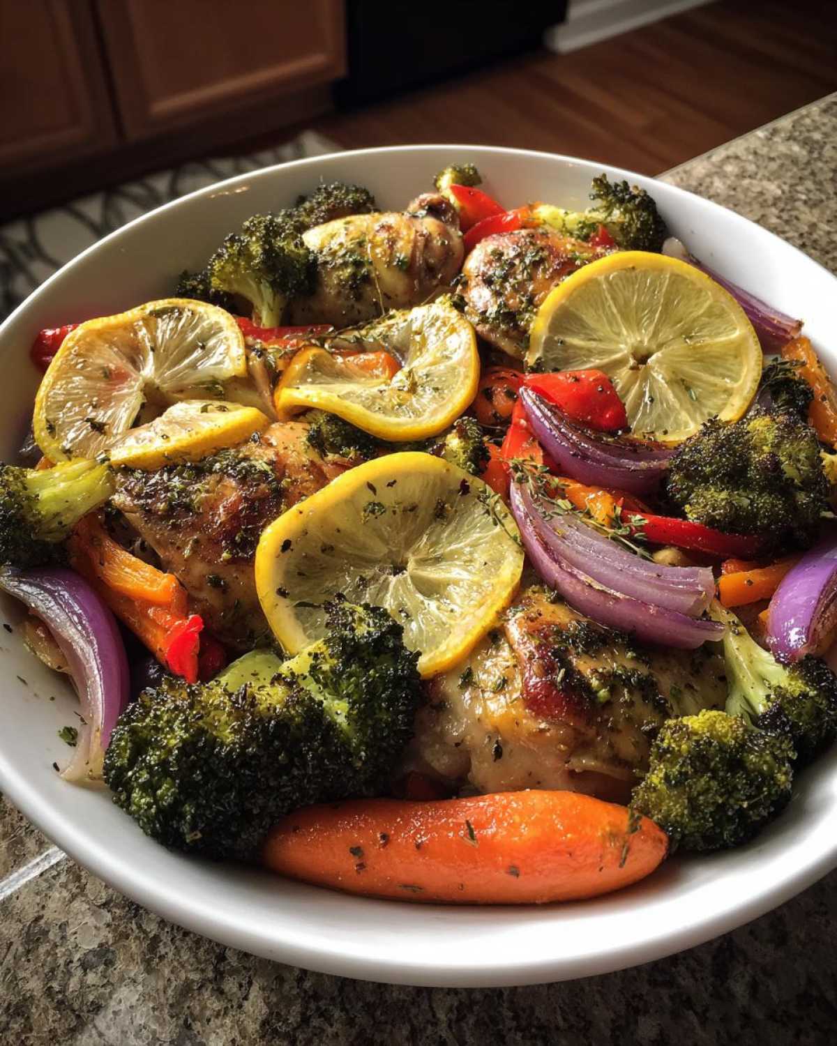 One-Pan Lemon Herb Roasted Chicken and Veggies - detail 2
