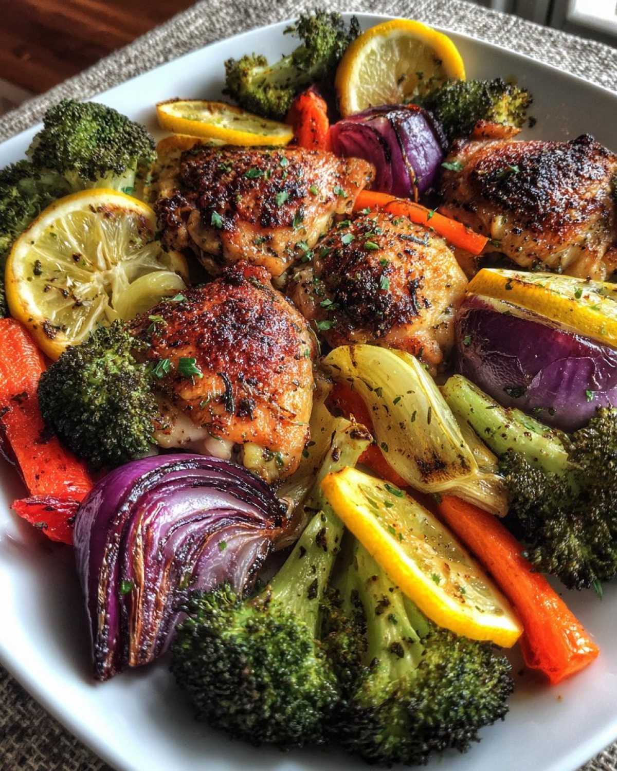 One-Pan Lemon Herb Roasted Chicken and Veggies - detail 3
