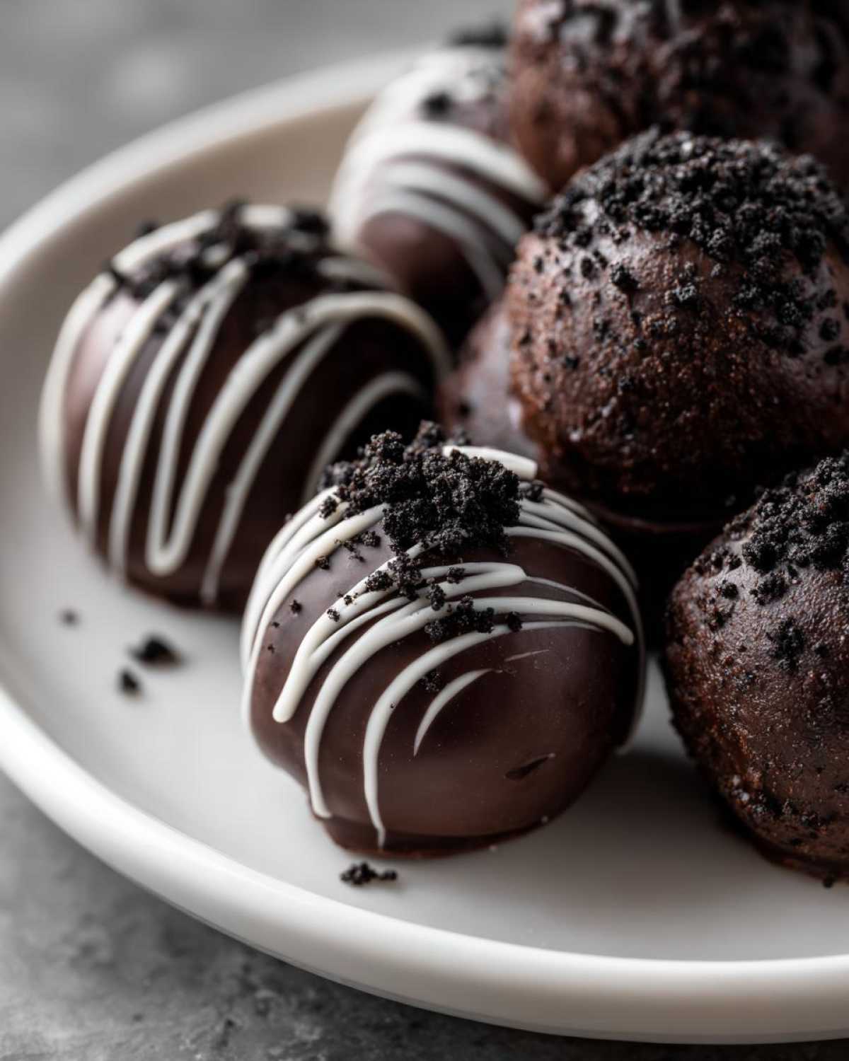 Oreo balls - detail 1