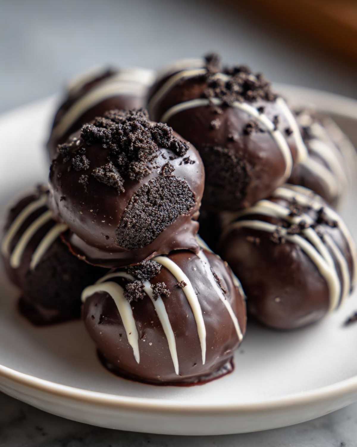 Oreo balls - detail 2