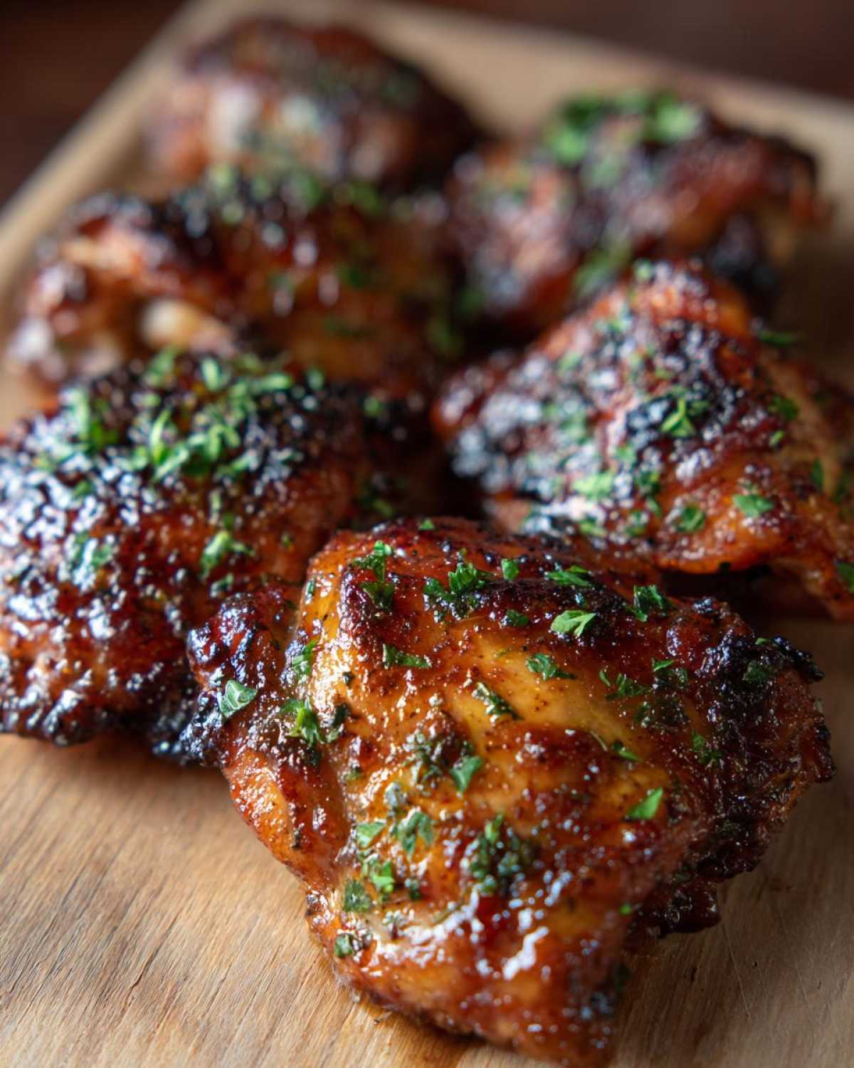 Peach-Glazed Chicken Thighs - detail 4