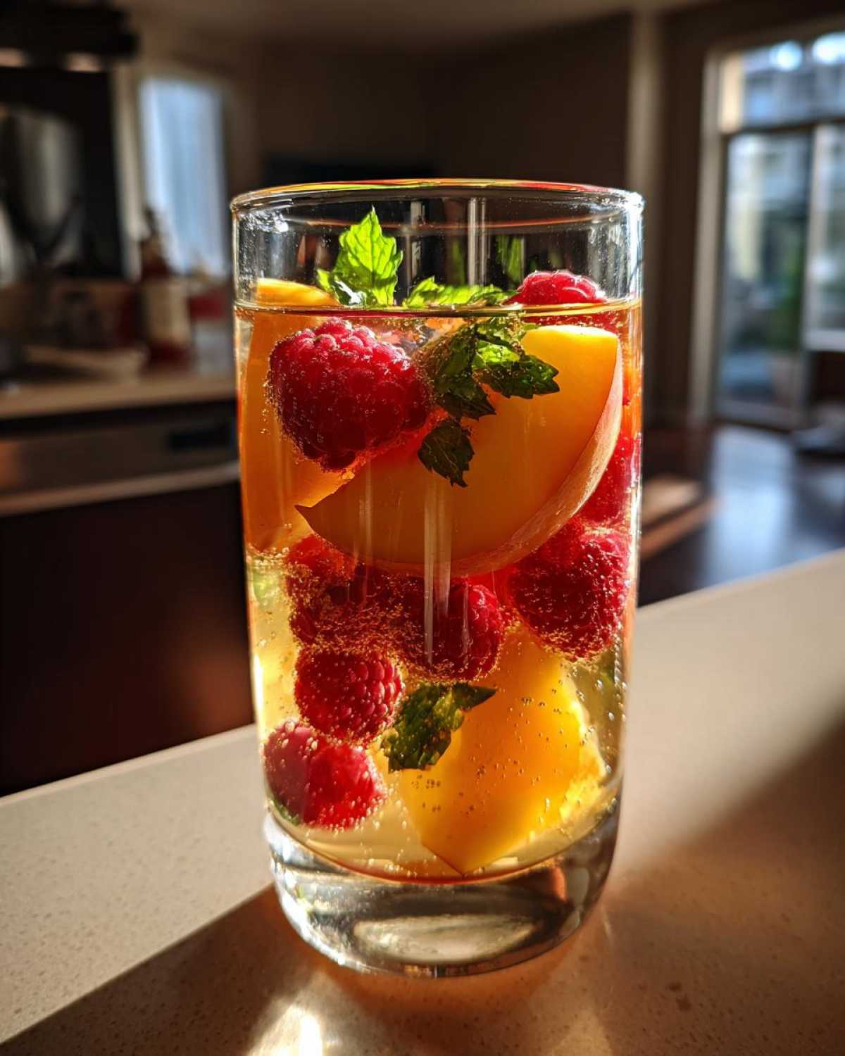 Peach Sangria or Bellini - detail 4
