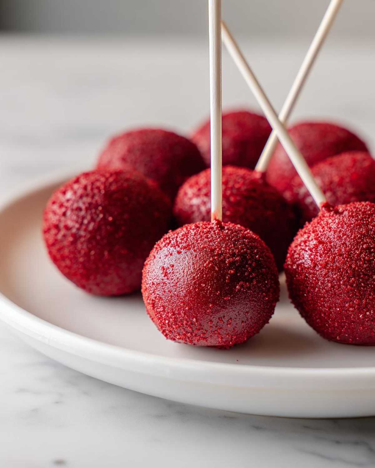 Red Velvet Cake Pops - detail 3