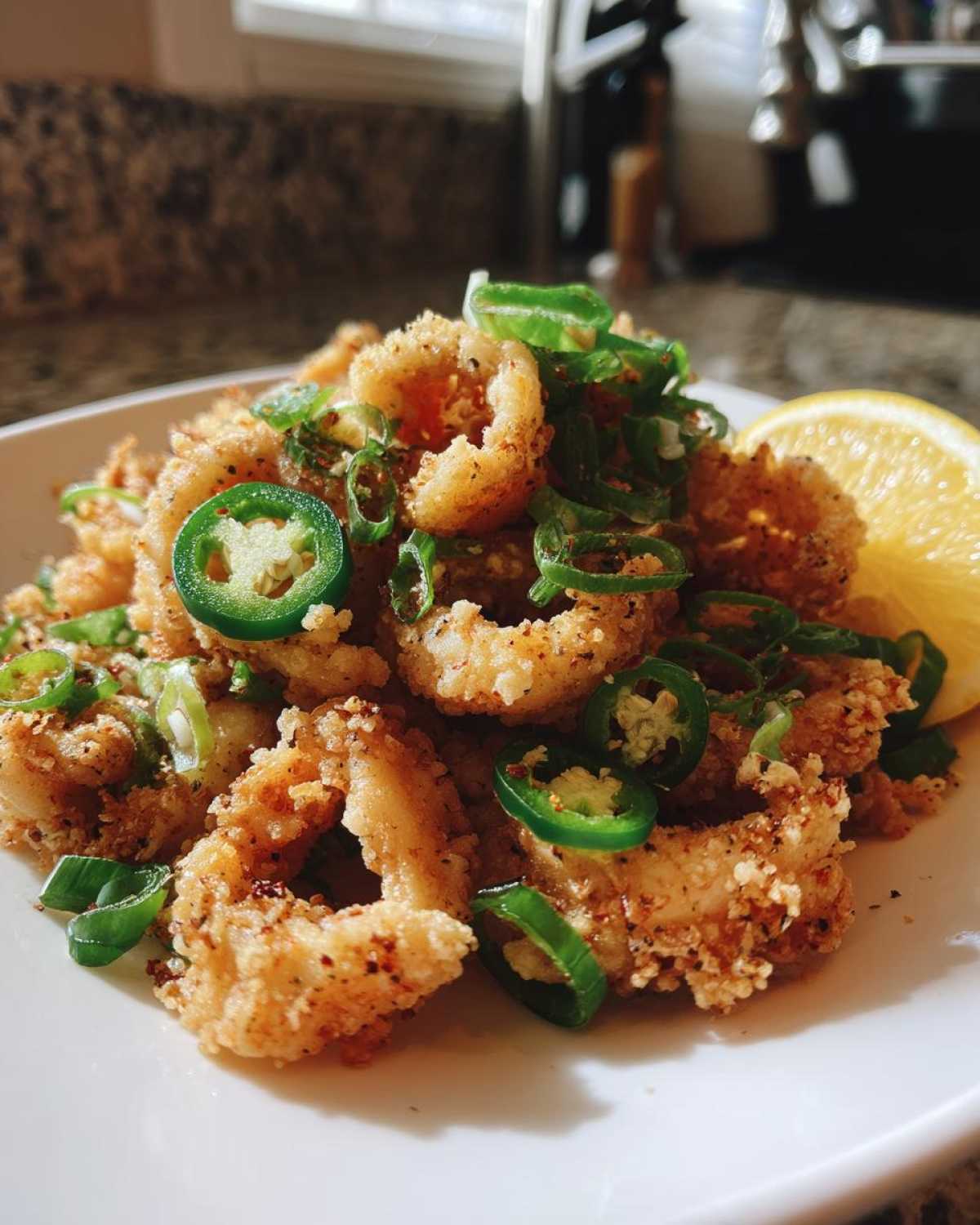 Salt & Pepper Squid - detail 4