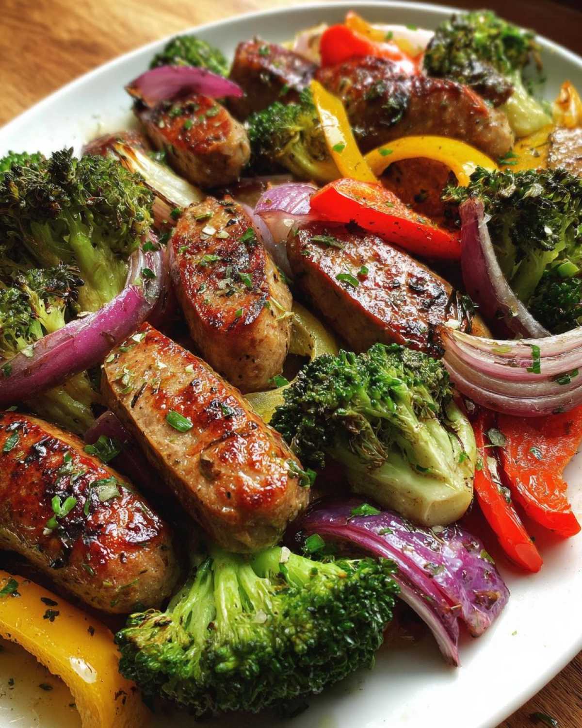Sheet Pan Sausage and Veggies - detail 1