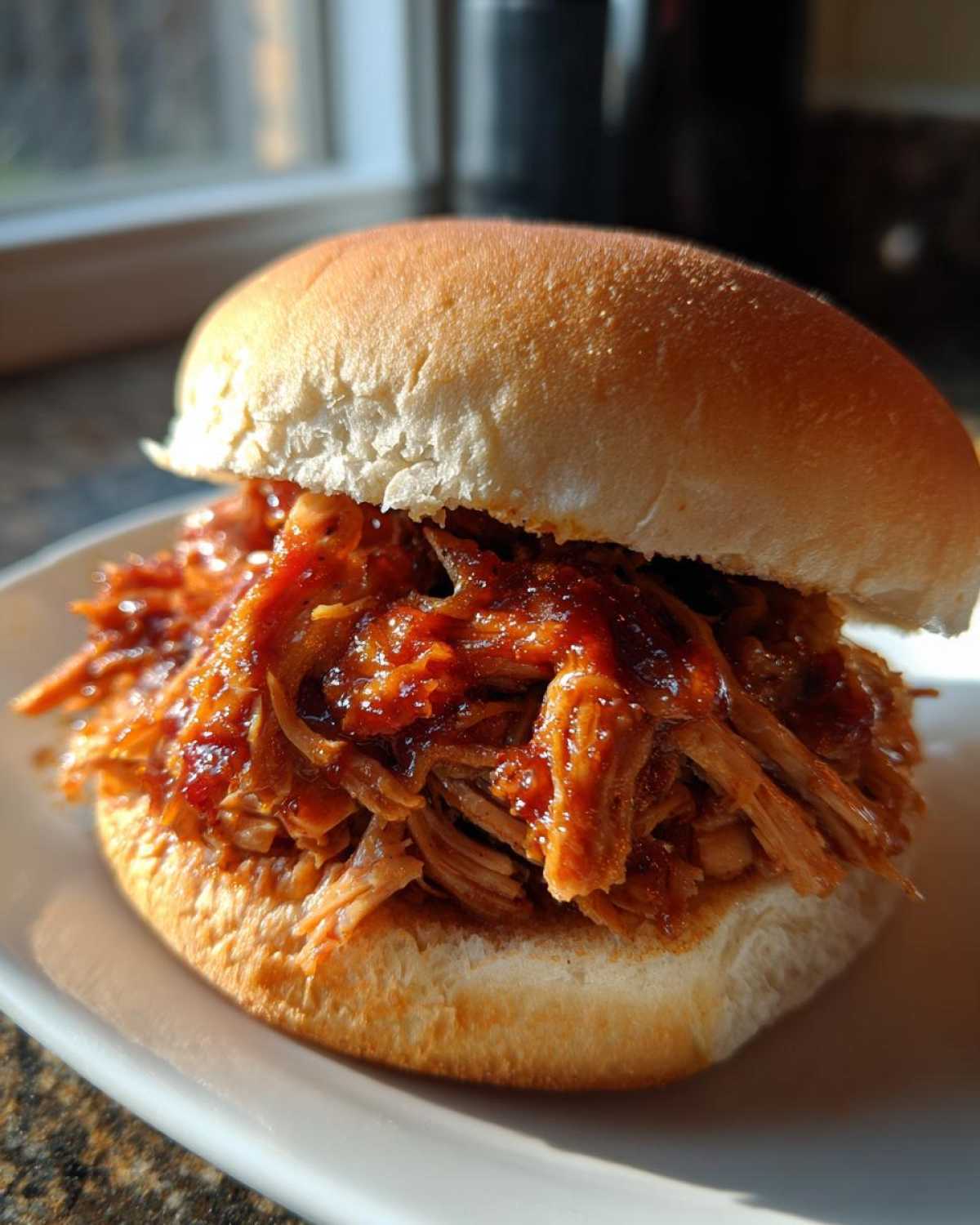 Slow Cooker Pulled Pork Sandwiches - detail 1