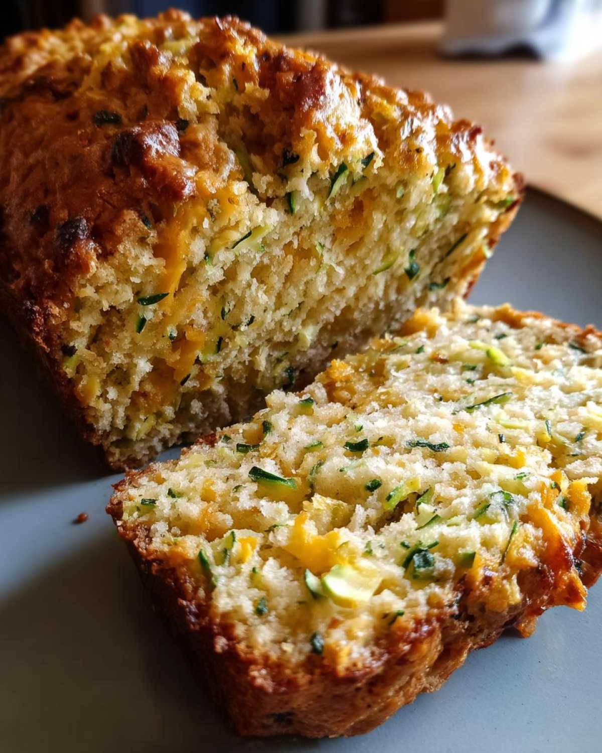 Slow Cooker Zucchini Cheddar Bread — The Ultimate Fall Comfort - detail 1