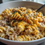 Slow cooker tuna noodle casserole