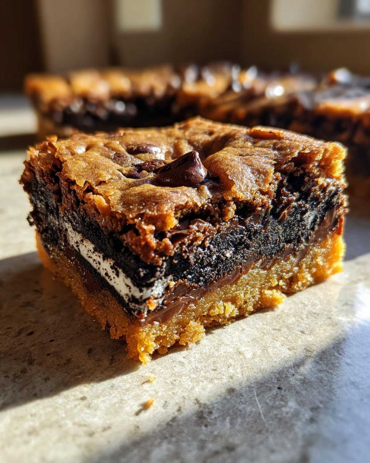 Slutty Brownies (Cookie Dough - detail 1