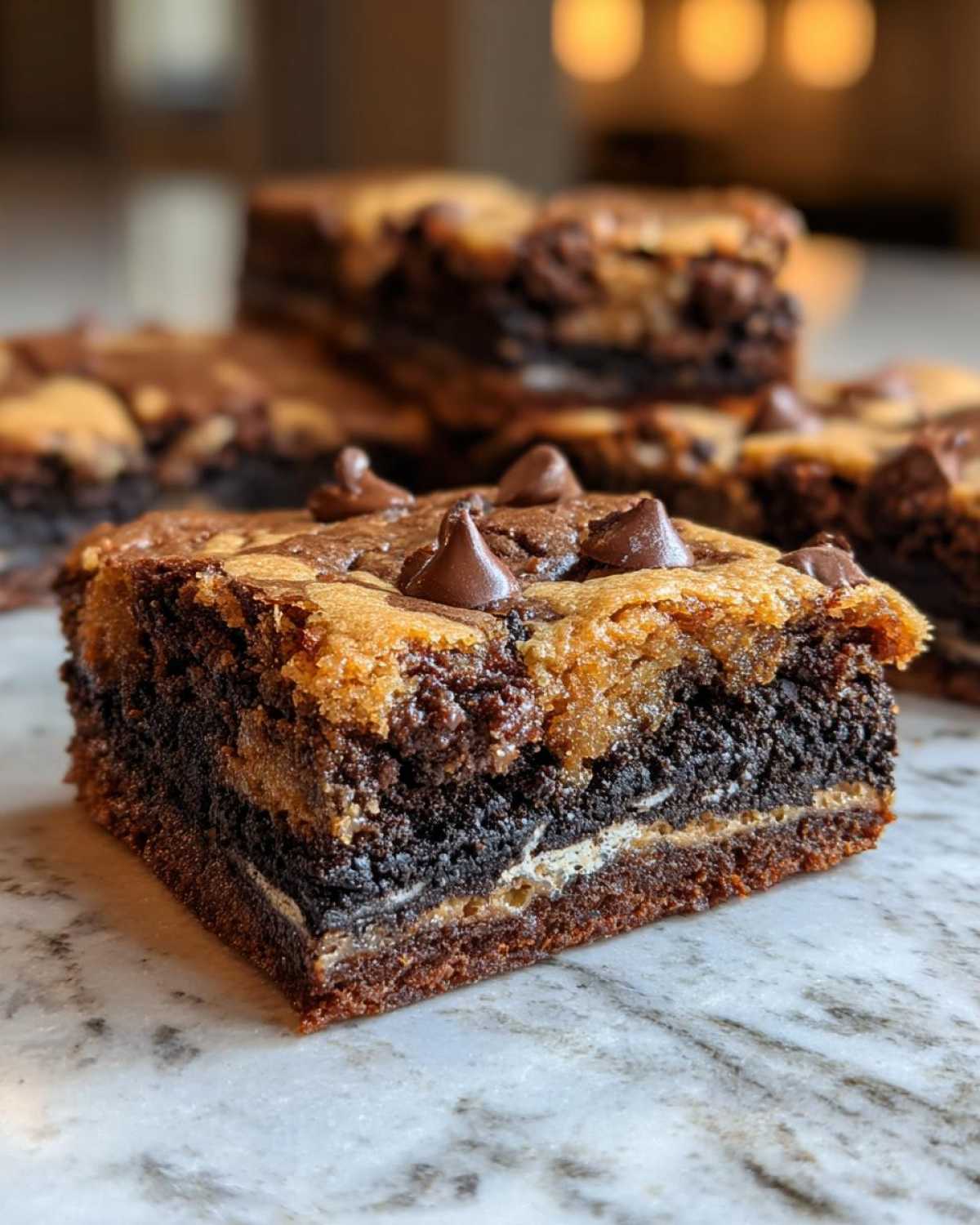 Slutty Brownies (Cookie Dough - detail 5