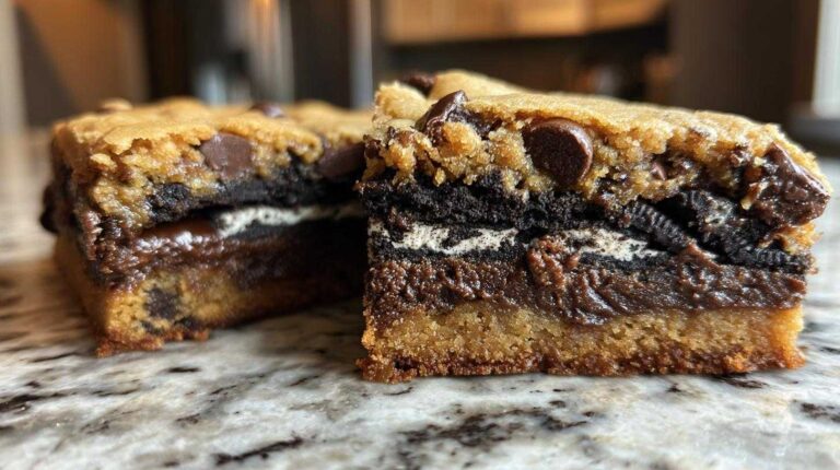 Slutty Brownies (Cookie Dough