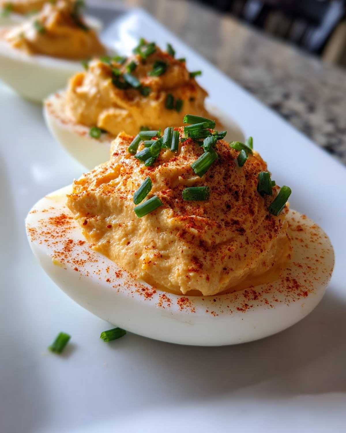 Southern Style Pimento Cheese Deviled Eggs - detail 2