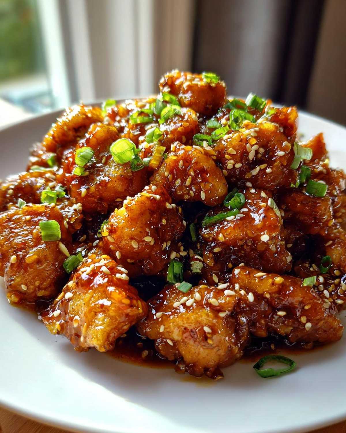 Spicy Honey Garlic Chicken (viral recipe!) - detail 1