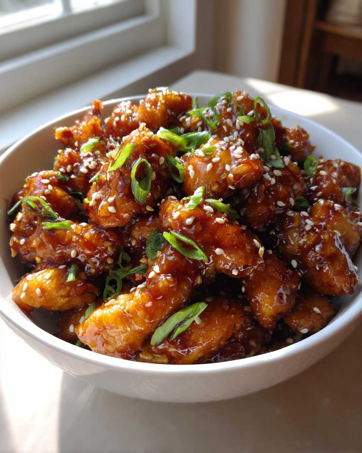 Spicy Honey Garlic Chicken (viral recipe!) - detail 3