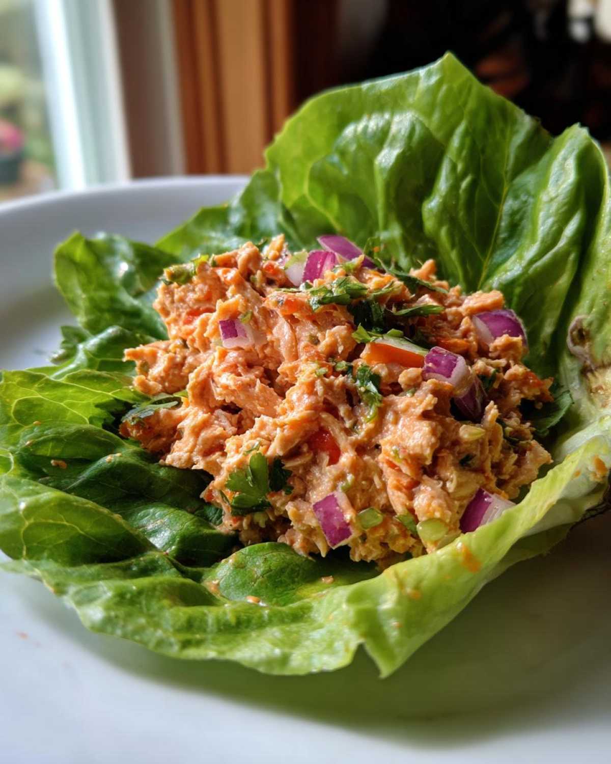 Spicy Sriracha Tuna Salad Wraps - detail 4